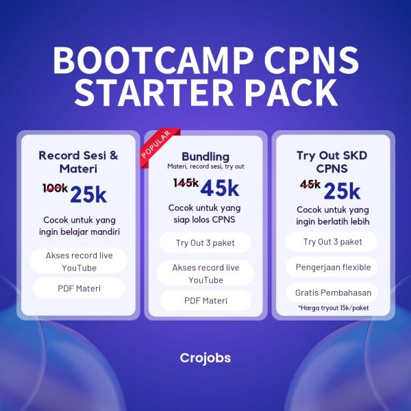 Bootcamp CPNS Starter Pack - Record Sesi & Materi