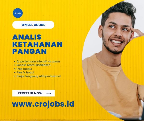 Bimbingan Analis Ketahanan Pangan Ahli Pertama
