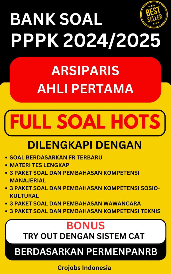 Bank Soal Arsiparis Ahli Pertama