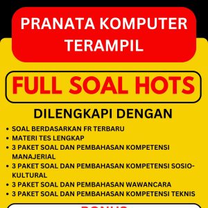Bank Soal Pranata Komputer Terampil