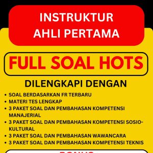 Bank Soal PPPK Instruktur Ahli Pertama