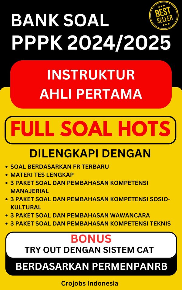 Bank Soal PPPK Instruktur Ahli Pertama