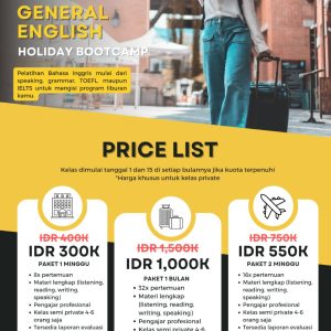 General English - Paket 1 Bulan