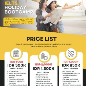 IELTS - Paket 1 Bulan