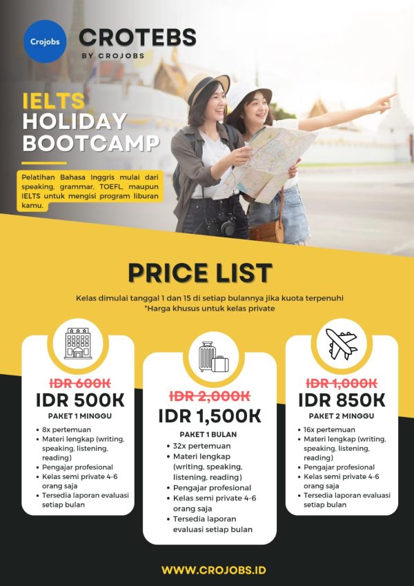 IELTS - Paket 1 Bulan