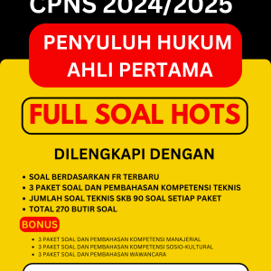 Bank Soal SKB Penyuluh Hukum Ahli Pertama