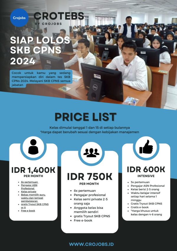 Bimbingan SKB CPNS Analis Ketahanan Pangan Intensive