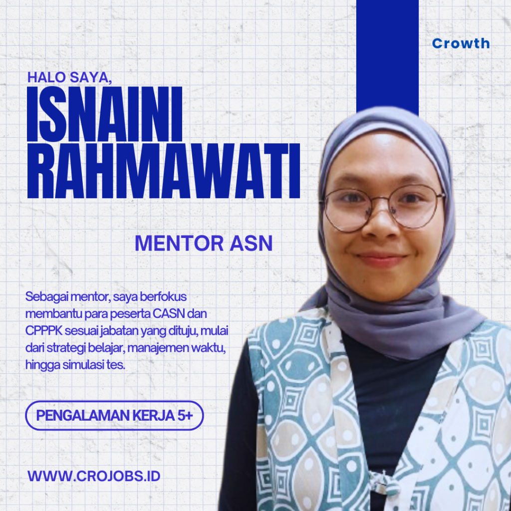 Isnaini Rahmawati, mentor PNS untuk SKB Ahli Pertama Instruktur, Tampilan hand-out materi SKB Instruktur