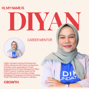 Diyan P Sari, mentor Learning and Development spesialis people development, Paket mentoring project management untuk profesional