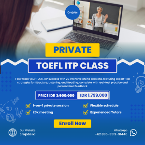 TOEFL ITP Private Class