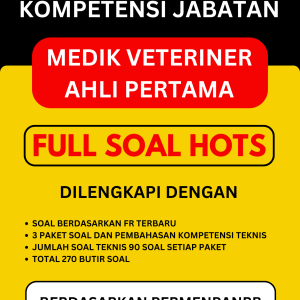 BANK SOAL UJI KOMPETENSI JABATAN MEDIK VETERINER AHLI PERTAMA